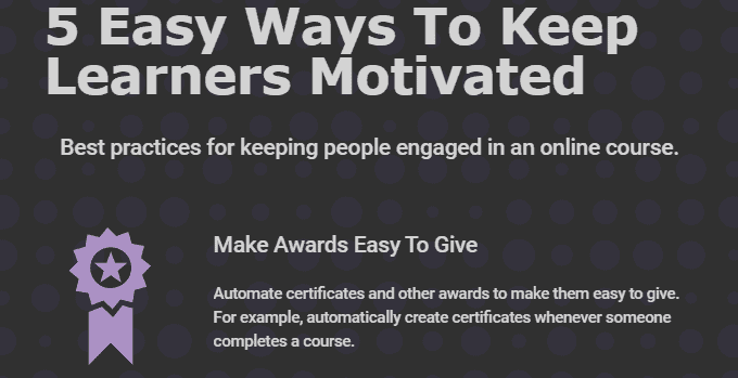 5 Easy Ways To Keep Learners Motivated [Infographic]