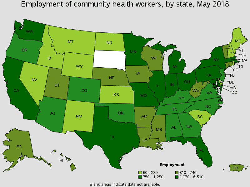 CHW jobs by state. Core skills requirements vary by state and local legislation
