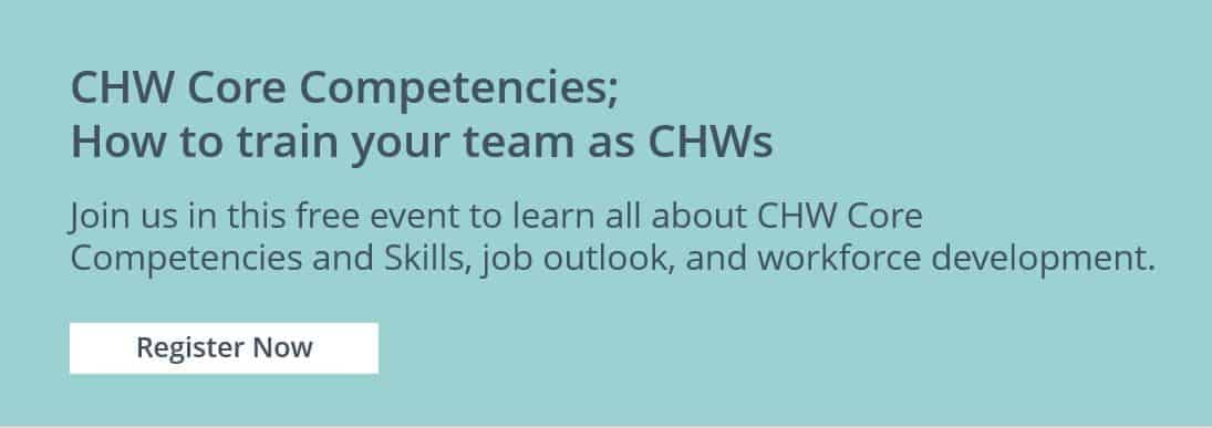 How to train your team as CHWs with core competencies