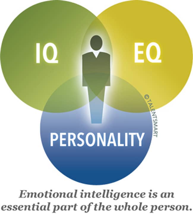 IQ, EQ and personality make up who we are